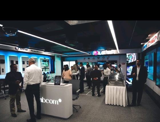 Training session at ABCOM, Dubai